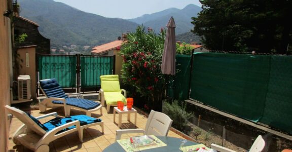 Grand appartement avec cour – Falgarona