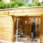 Amelie les bains location daviaud, la salle de sport à disposition de nos locataires gratuitement.