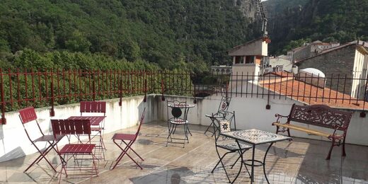 appartement nostra senyora n1propriétaire sci cjv2015 - terrasse commune