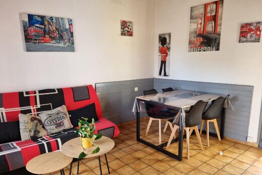 T2** Plain-Pied avec joli extérieur – Apt N° 4 – Location Beausoleil