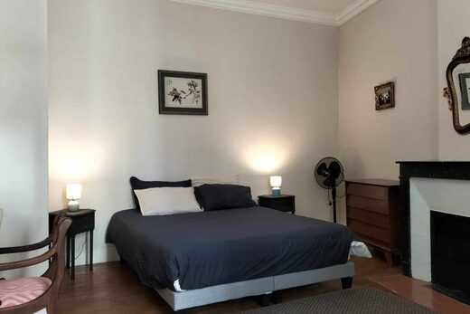 Chambre 1 du T3 situé à Amélie les bains, propriétaire Béatrice Breton