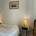Chambre 2 du T3 situé à Amélie les bains, propriétaire Béatrice Breton