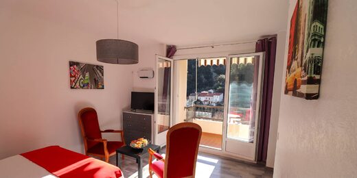 Sejour de l'appartement N°185 de Ladeuille Hebergemet à Amélie les bains