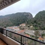 Vue du balcon de l'appartement N°262 de monsieur Mercier à Amélie les bains