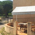 T3 renove, terrasse dans un gîte a Amelie-les-Bains, loue par Michel Guitard
