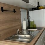 Plan de travail du studio de madame Juban pren face des thermes à Amélie les bains