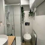 Sanitaires du studio de madame Juban pren face des thermes à Amélie les bains