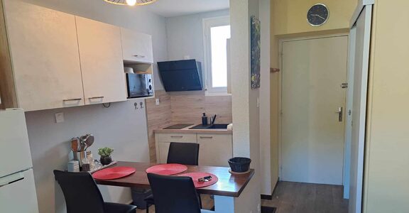 Studio Albe, cuisine à Amélie les bains