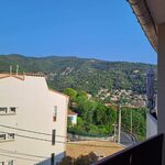 Studio Albe, vue du balcon à Amélie les bains