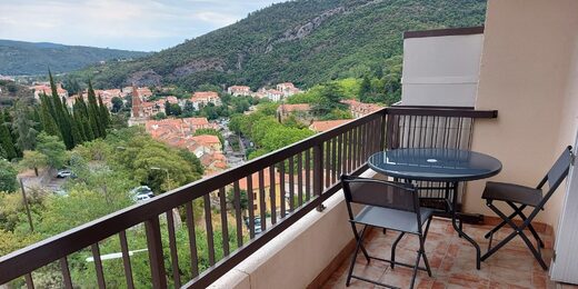 Balcon, T1 Résidence des thermes , Coll